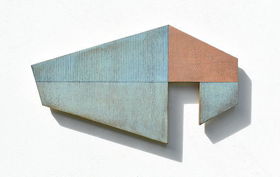 wall,sculpture,gilded,plywood,Susan Laughton,abstract